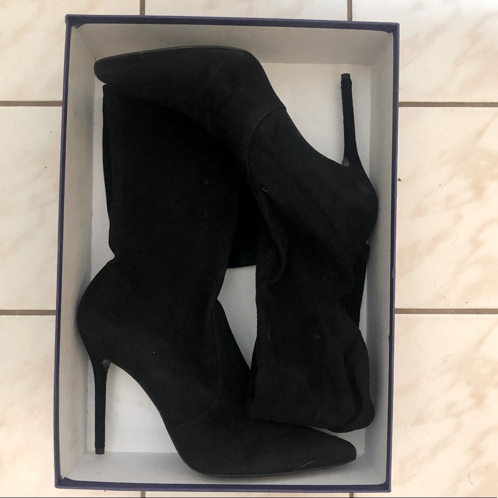 Stuart Weitzman Knee High Suede Boots